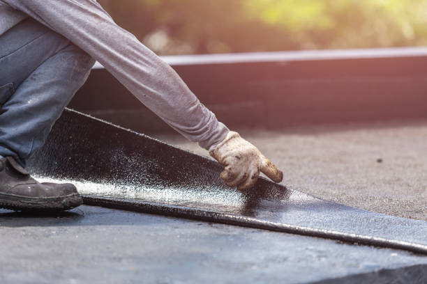 Professional Emergency Waterproofing technician working in Freeport, PA